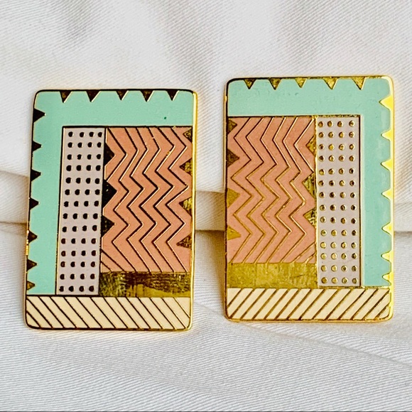 Laurel Burch Jewelry - 🌸VINTAGE LAUREL BURCH CLIP-ON EARRINGS🌸